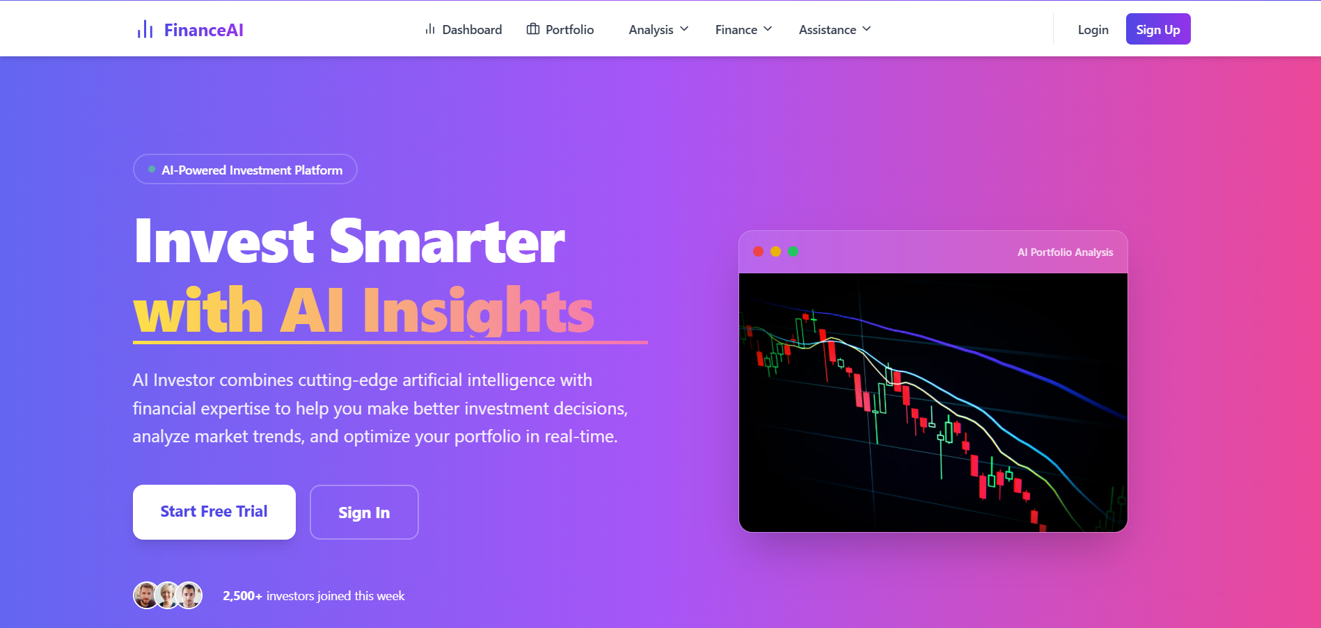 FinAI Dashboard