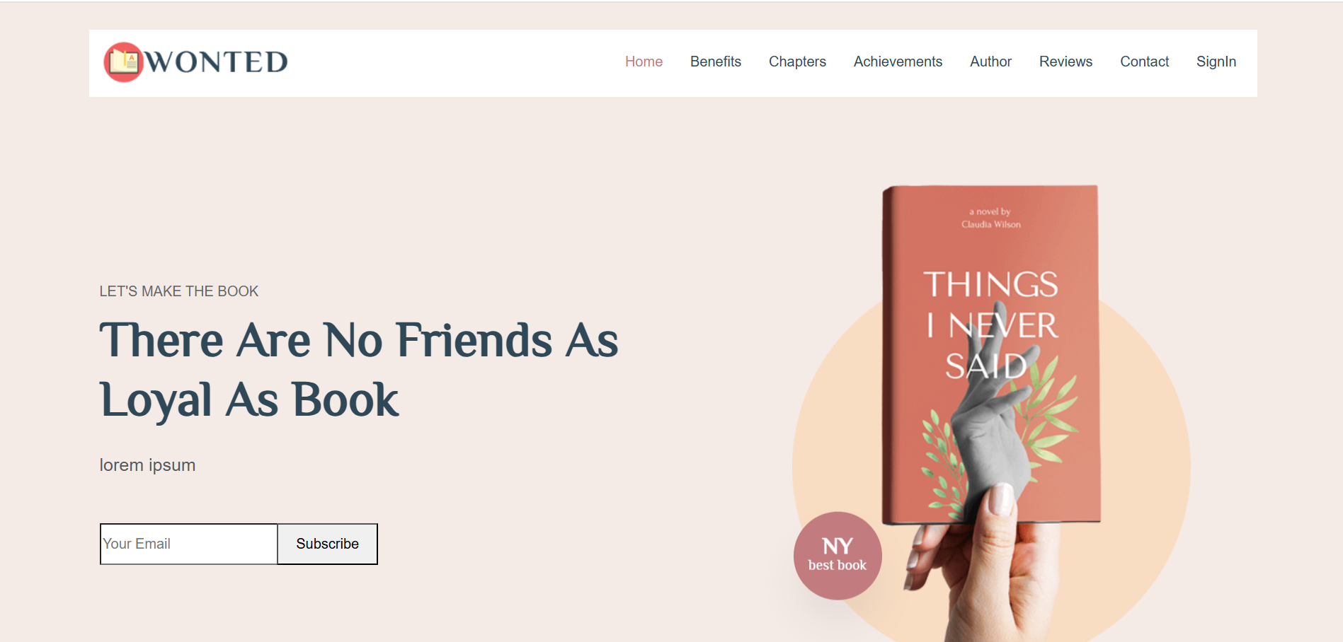 Wonted Novel